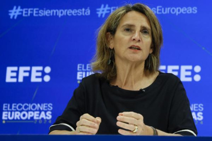 Ejecutiva. Teresa Ribera, vicepresidenta de la Comisión Europea.
