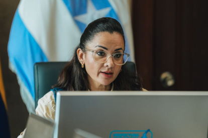 Marcela Aguiñaga es la prefecta del Guayas.