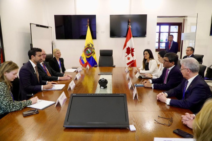 Autoridades de Ecuador y Canadá están interesados en concretar una acuerdo con beneficios mutuos.