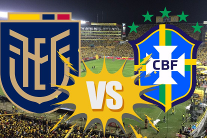 Ecuador vs Brasil en Guayaquil el 5 de junio del 2025.