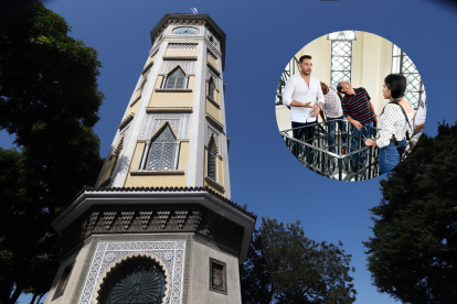 De jueves a sábado se puede visitar el interior de la Torre Morisca, que fue inaugurada en 1931.