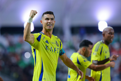 Cristiano Ronaldo, delantero portugués del Al Nassr.