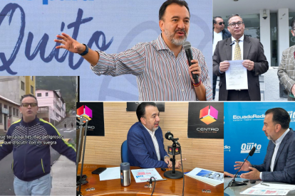 El alcalde Pabel Muñoz enfrenta la revocatoria, con entrevistas en medios e "influencers" en sus redes sociales.