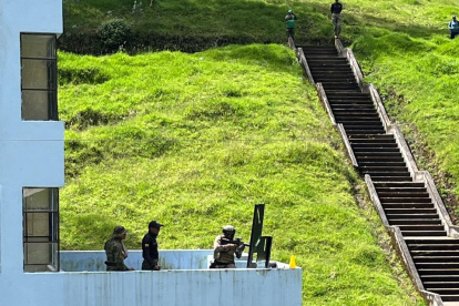 Los participantes durante la competencia demostraron sus destrezas.