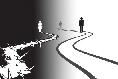 Ilustración referencial.  Cifras evidencian un camino más complicado para las mujeres en el mundo laboral.