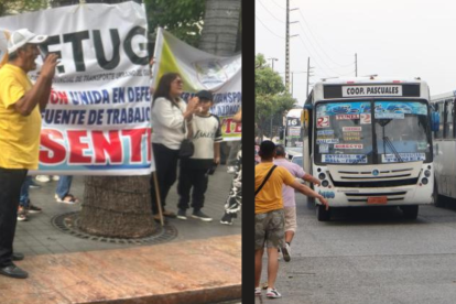 Los transportistas piden el alza de pasaje de buses urbanos