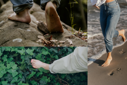 Practicar grounding en espacios naturales es una técnica sencilla para equilibrar el cuerpo