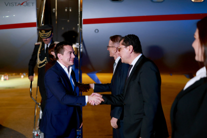 El presidente Daniel Noboa recientemente tuvo una gira presidencial fuera del país.