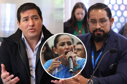 Andrés Arauz salió a defender a Luisa González de las críticas de Sergio Peña.