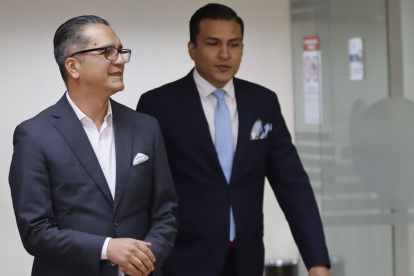 Audiencia. Terán ejerció su propia defensa en la diligencia de ayer.