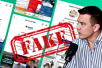 Cuentas en TikTok se hacen pasar por el presidente Daniel Noboa y por instituciones del Estado.