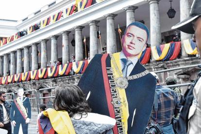 Denuncia. Daniel fue criticado por realizar campaña sin tomar licencia en febrero de 2025.