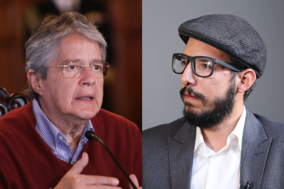 El expresidente Guillermo Lasso adelantó que denunciará al periodista Andersson Boscán.