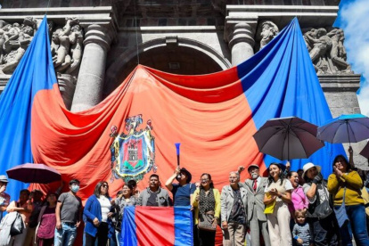 Apoyo. Siete colectivos están en contra de la revocatoria del mandato del alcalde Pabel Muñoz.
