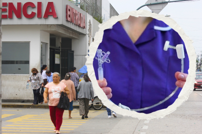 La técnica de alimentación por sonda fue retomada en el hospital Teodoro Maldonado Carbo, del IESS.