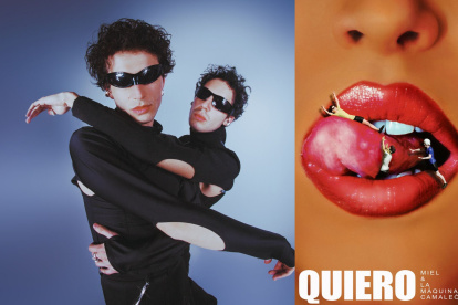 Portada de Quiero, el nuevo sencillo con La Máquina Camaleón.