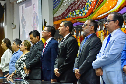 El Consejo Universitario de la Agraria posesionó al nuevo rector, este viernes 30 de mayo.