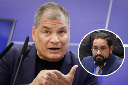 El expresidente Rafael Correa se dirigió al asambleísta Sergio Peña en X.