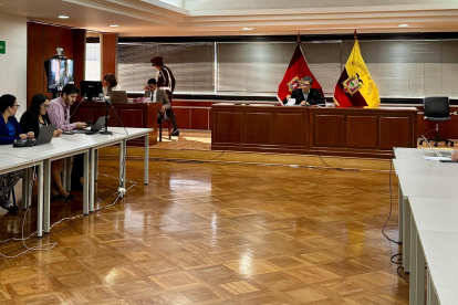 El juez Marco Rodríguez dispuso que el hermano de la exasambleísta Bella Jiménez cumpla su sentencia, por el delito de concusión, fuera de la cárcel.