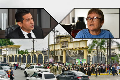 Carlos Amador Sacoto y Tamara Borodulina están en disputa por el Rectorado. Él fue nombrado por el Consejo Universitario de la Agraria pero ella rechaza la resolución.