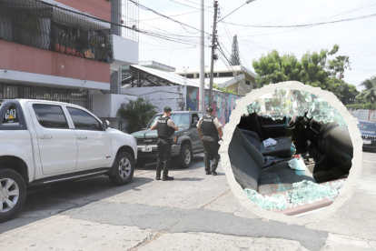 Un residente de Urdesa terminó herido por el intento de secuestro. Un niño, que pasaba por el lugar, también fue víctima.