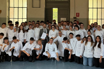 Logro gastronómico en Monza Italia.