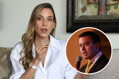 La excandidata presidencial Andrea González Nader expresó su intención de correr en las seccionales de 2023 en alianza con el movimiento del presidente Daniel Noboa.