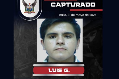 La Unidad Nacional Interpol Ecuador coordinará los trámites para que el detenido sea trasladado a Ecuador