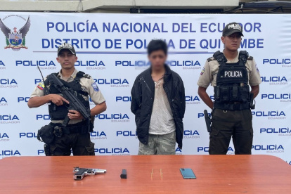 El detenido por el delito de robo tiene 18 años, sin antecedentes penales.
