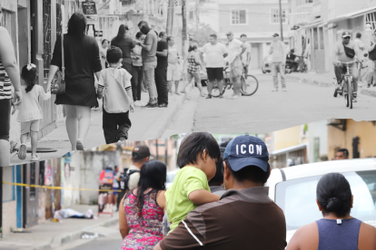 Cuando en un barrio de Guayaquil sucede un hecho violento, los menores de edad y sus padres los presencian sin filtro alguno. A veces hasta son víctimas colaterales de los crímenes.