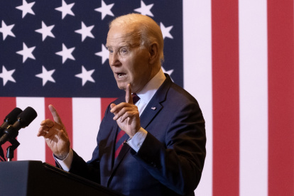 El expresidente estadounidense Joe Biden, en una foto de archivo.