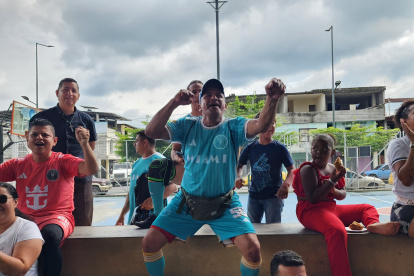 La final de Champions League se vivió con pasión en el parque La Brasilia.