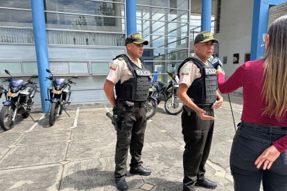 Paúl Enríquez, subcomandante del Distrito Metropolitano (s), dio más detalles de lo ocurrido en Tumbaco.