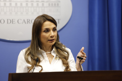 Carolina Jaramillo anunció la eliminación del subsidio al diésel para atuneros industriales durante su primera intervención como portavoz del Gobierno.