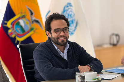 Edgar Lama fue ministro de Salud del Gobierno del presidente Daniel Noboa.