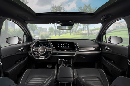 El SUV Kia Sportage 2025 está equipado con avanzados sistemas tecnológicos de conectividad.