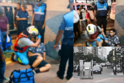 Ciudadano afectado por presunta escopolamina en la avenida 9 de Octubre