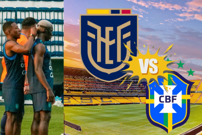 Pervis Estupiñán y Moisés Caicedo listo para jugar ante Brasil.