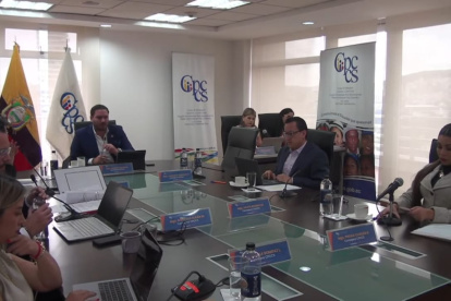 El CPCCS sesionó presencialmente en su nueva sede, ubicada en Quito.