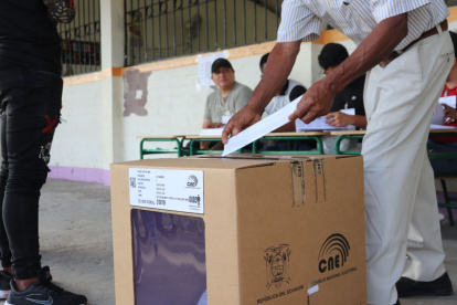 El último referéndum al que fueron convocados los ecuatorianos fue en 2024.