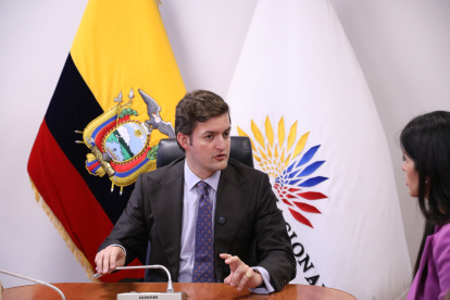 El asambleísta del oficialismo, Esteban Torres Cobo.