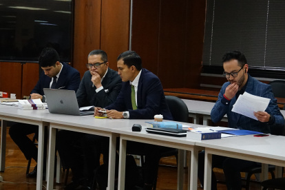 Audiencia del caso Vidrio Libre, en la Corte Nacional de Justicia.