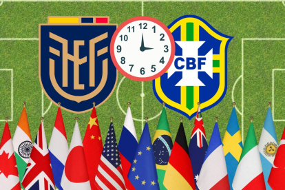 Ecuador y Brasil chocan en el estadio Monumental de Guayaquil.