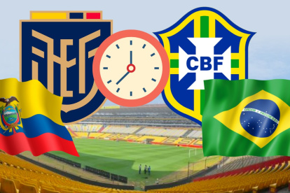Ecuador y Brasil se enfrentarán en el estadio Monumental de Guayaquil.