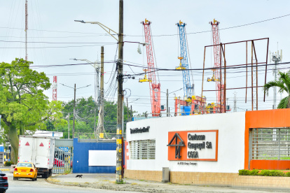 Terminal. Las instalaciones del puerto Contecon en Guayaquil.