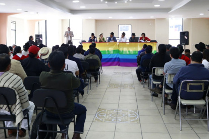 Desde la mañana del 6 de junio de 2025, los dirigentes del movimiento Pachakutik analizan su futuro.