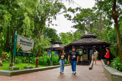 El Parque Histórico es un espacio que administra el Municipio de Samborondón.