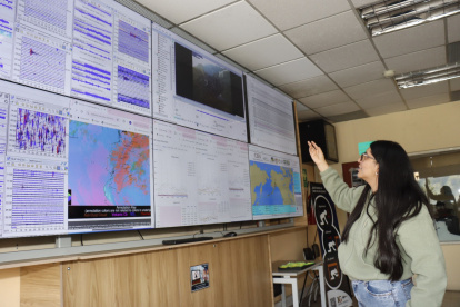 Monitoreo. En el Instituto Geofísico de la Politécnica Nacional se vigila constantemente la situación en el Guagua Pichincha y otros volcanes que podrían afectar a Quito.