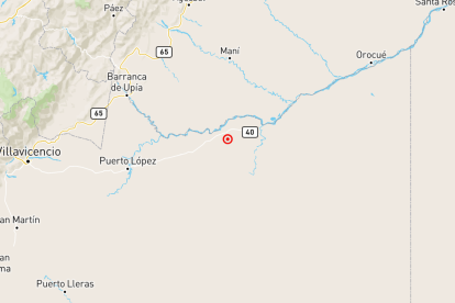 Sismo en Colombia este 8 de junio.