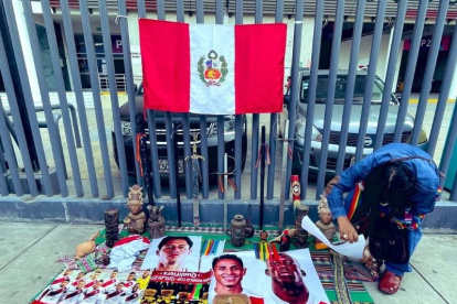 Parte del folclore andino también tiene que ver con el fútbol.